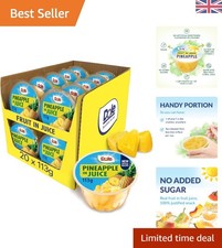 Pineapple in Juice Pots - 20 x 113g  Snack, Ideal for Breakfast & Dessert 8.85 per kilo