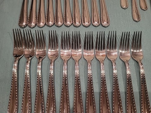 Hampton Silversmiths Nobility 45 Piece Service for 3 - Picture 13 of 18