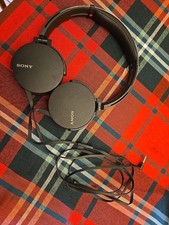 Sony MDR-XB550 Headphones Extra Bass Noise Dampening Tested