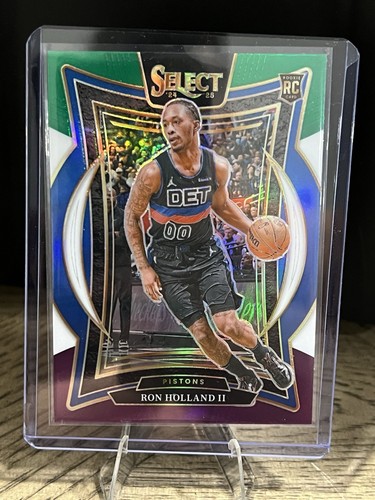 2024-25 Panini Select RON HOLLAND II Concourse Tri Color Prizm