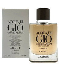 ACQUA DI GIO ABSOLU By GIORGIO ARMANI 2.5oz / 75ml EDP Spray TSTR NEW IN BOX