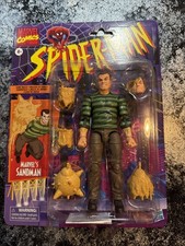 Marvel Legends Spider Man Retro Collection Sandman Action Figure New In Hand
