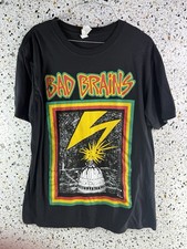 Bad Brains Banned In DC T Shirt Tour Shirt Band Concert Music Size L