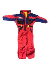 Obermeyer Kids Ski Suit One Piece Snowsuit Snow Bib Retro Vintage Sz 3 K2 Sport