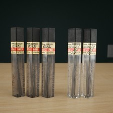 Lot of 5 Pencil Leads Pentel Hi-Polymer Super 0.5 mm HB C505 Black Lead 60mm