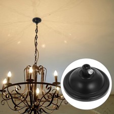 2Pcs Canopy Ceiling Cover Plate Light Fixture Mounting Plate Pendant Light Cover