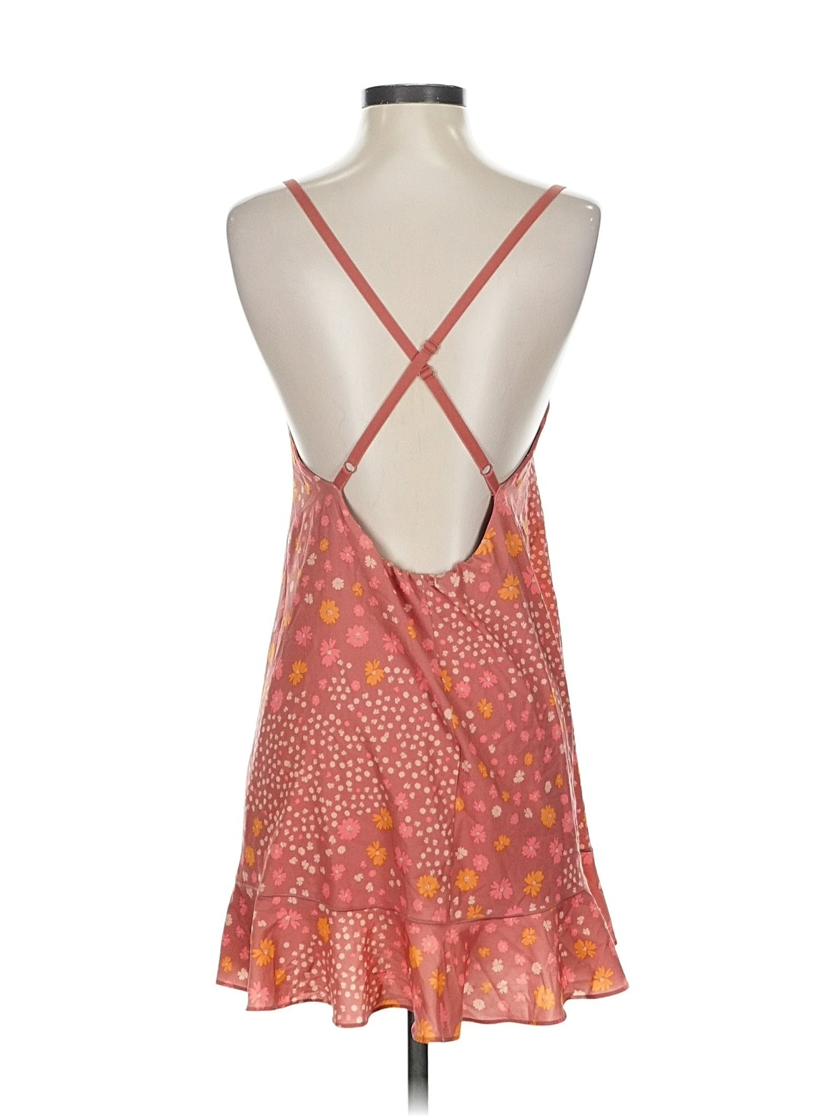 OFFLINE by Aerie Women Orange Casual Dress S - image 2