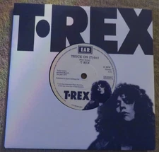 T.Rex (Marc Bolan) 7" - Truck On Blue Vinyl Mint NEW 