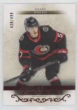 2021-22 Upper Deck Artifacts Rookies Ruby 438/499 Shane Pinto #176 0wn9