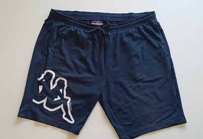 Kappa Shorts Herren kurze Hose Bermudas Sportshorts Blau  Baumwolle XXXL