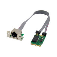 M. 2 A+E RTL8111F single port RJ45 Gigabit Ethernet card