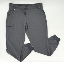 FIGS Scrub Pants Mens XL Tall Gray Technical Collection Jogger Cargo Medical