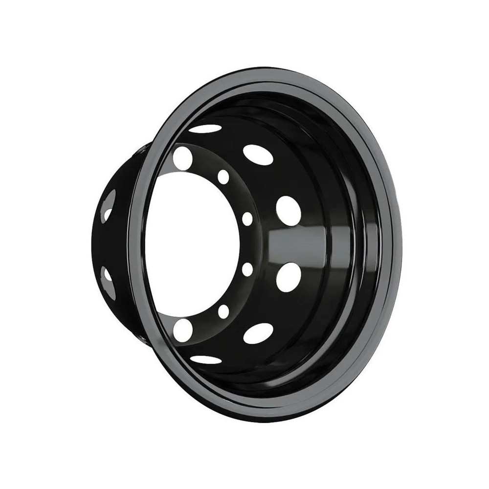 Enjoliveur arrière 22,5″ × 9″ acier noir Style US Black Edition pour camion