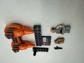 LEGO Star Wars Twin-Pod Cloud Car (9678) Micro Build & Lobot - Incomplete