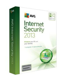 New AVG Internet Security 2013 3 PCs New - Picture 1 of 1