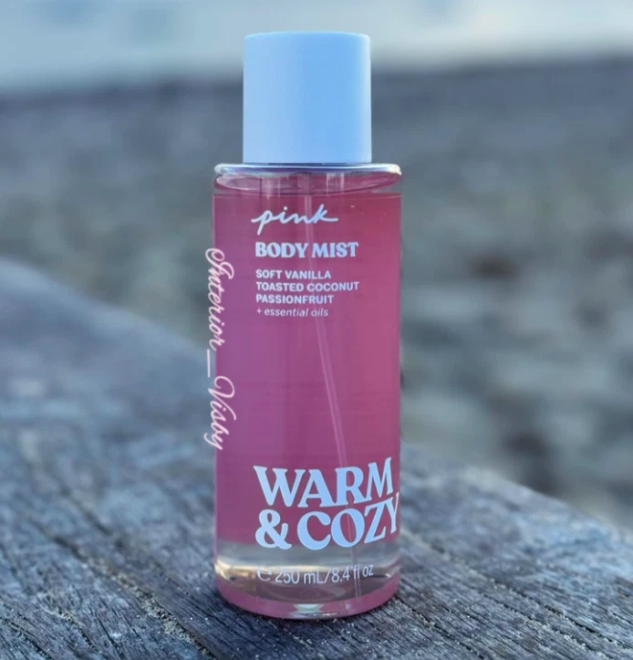 Victoria's Secret Pink Warm and Cosy Fragrance Body Mist 250ml Brand New