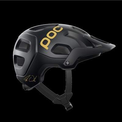 NEW POC Tectal Helmet (Uranium Black Matte/Gold) FABIO  Edition SMALL 51-54 NIB