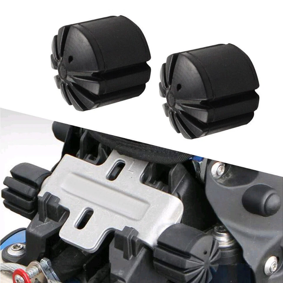 Kit de descenso de asiento de conductor de goma 2 piezas para BMW S 1000 XR R 1200 1250 RT K 1600 GT Foto 2 de 4