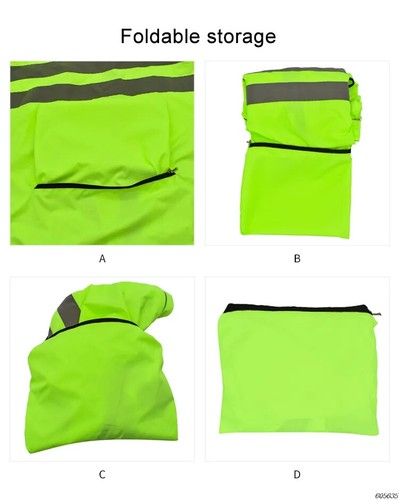 Ultralight Men's Cycling Windbreaker Reflective Jacket Windproof Water Resistant - Picture 24 of 28