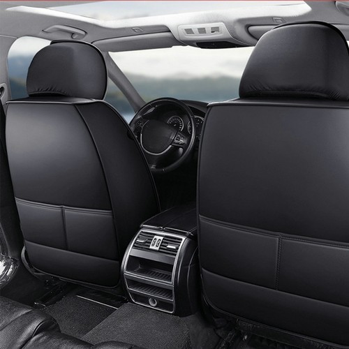 For Ford Focus Car Seat Covers Full Set Front Rear Leather Cushion Protector - Picture 4 of 12