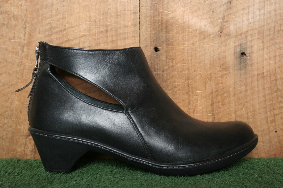 DANSKO 'Bonita' Black Leather Booties EUR 38 | US 7.5-8 | eBay