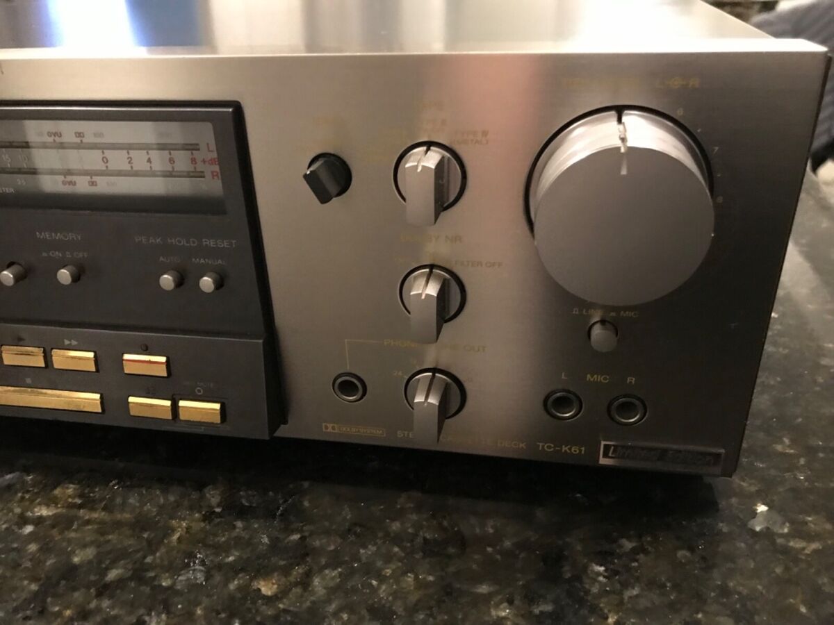 Sony TC-K61 Limited Edition Stereo Cassette Deck | Vintage Sony TC-K61 Limited Edition Stereo Cassette Deck | Vintage