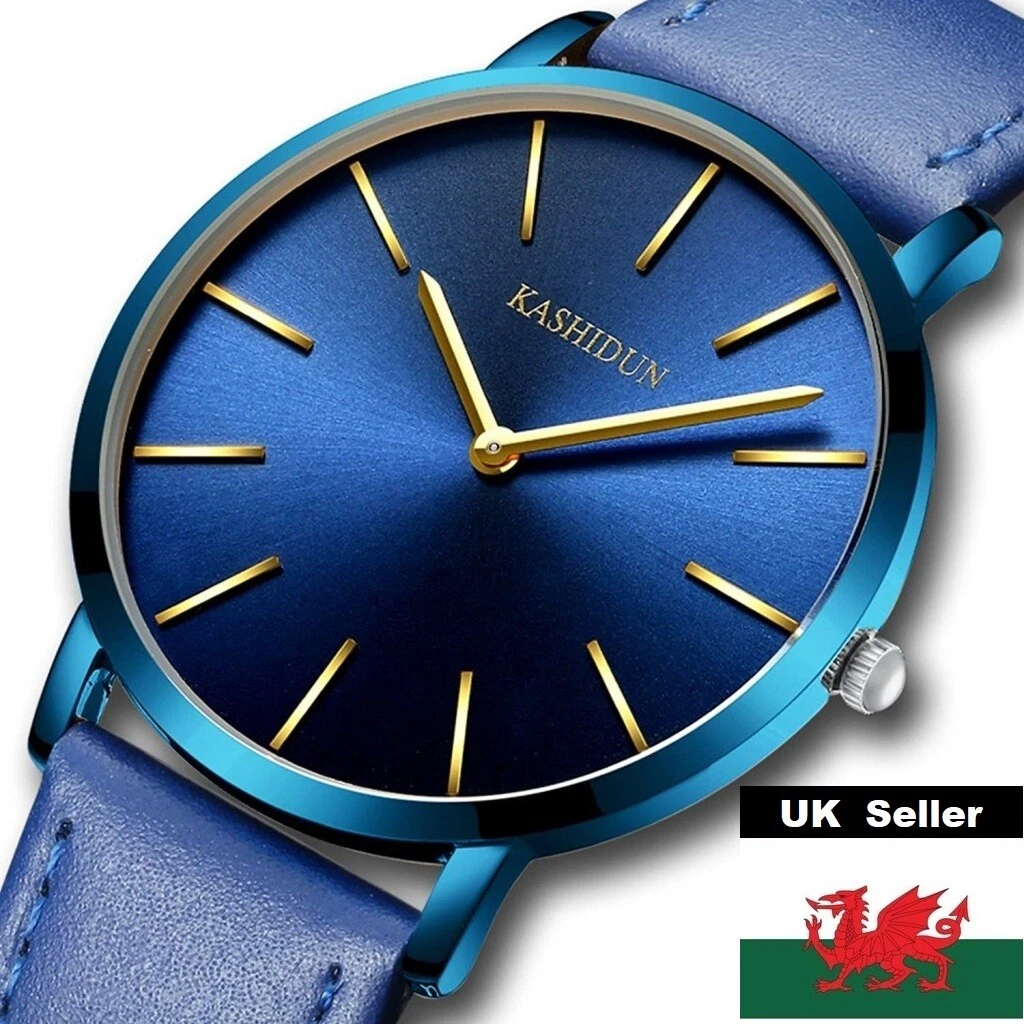 Watch with blue face sales
