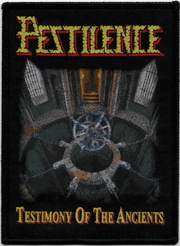 PESTILENCE-3 TOPPE TESSUTE COLLEZIONE BUNDLE-METALLO MORTE - Foto 4 di 4