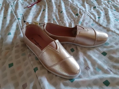 rose gold ladies shoes