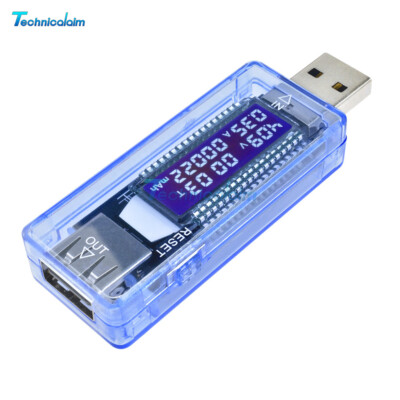 USB Charger Doctor Capacity TIME Current Voltage Detector Battery Tester Meter