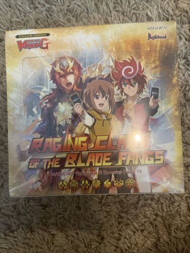 Cardfight Vanguard Raging Clash of the Blade Fangs Booster Box  - Picture 1 of 2