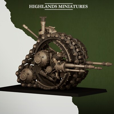 Kanalratten Ungeziefer Radmotor für Fantasy Wargaming von Highland Miniatures
