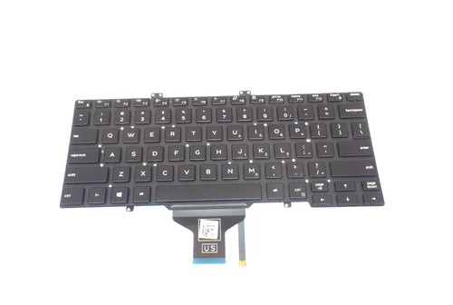 Dell OEM Latitude 7400 Laptop Keyboard with Backlight - AMA01- F6KCY 0F6KCY