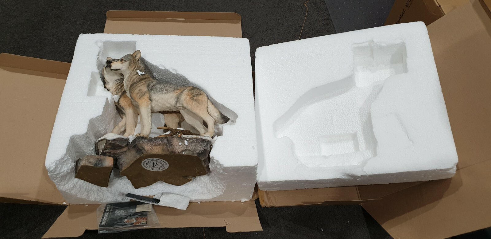 Country Artists Wolf "Eternal Love" 02997 Sculpture eBay