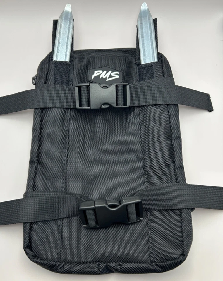 Bolsa de herramientas para moto de cross paquete de guardabarros tubo interior cucharas de reparación de neumáticos barra kit de parche de hierro Foto 4 de 4