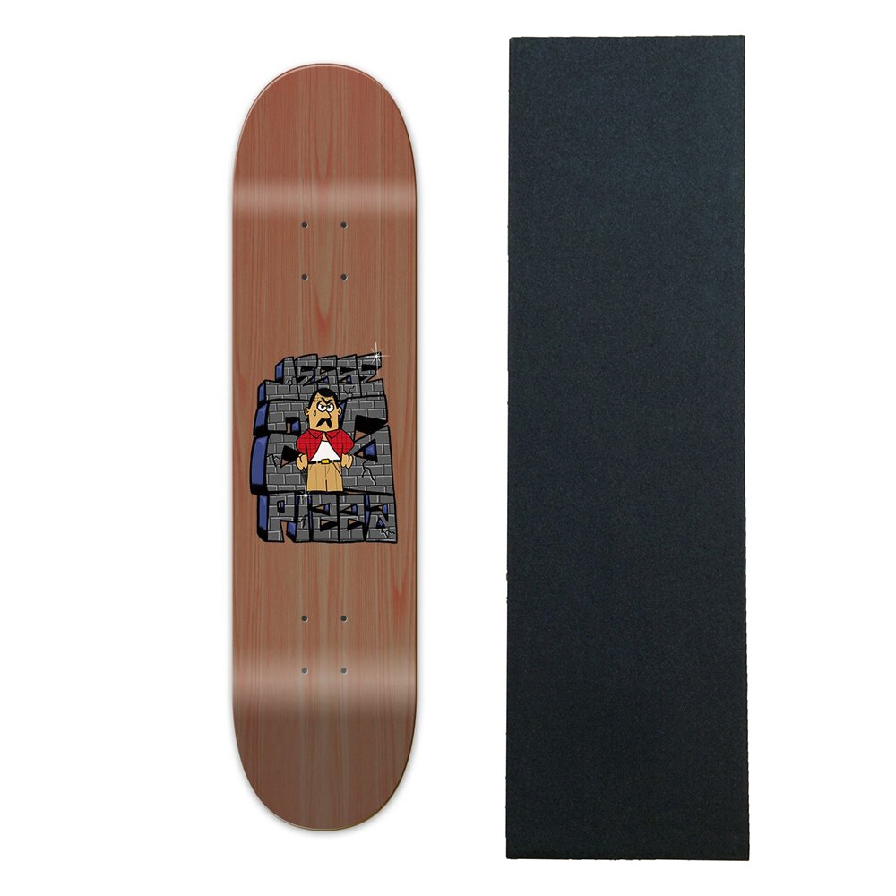 Pizza Skateboard Deck Jessee Vierira Dis Foo Assorted Colors 8.375