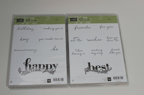 Stampin Up Happy Wishes Stamp Set