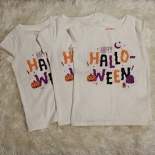 Kid's Cat Jack Halloween Bundle T-Shirts Size S 4/5