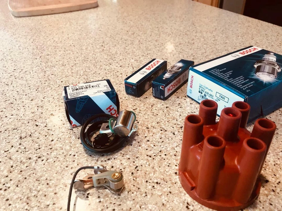 KIT DE AJUSTE DE IGNIÇÃO MERCEDES BENZ W113 W108 280SL 280SE 280SEL TAMPA PONTOS DE ROTOR - Imagem 3 de 3