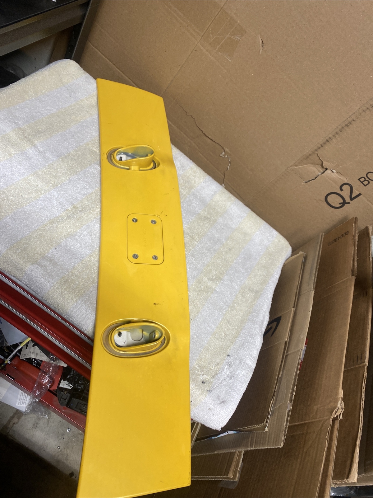 2006-2014 Lamborghini Gallardo Rear Spoiler OEM YELLOW