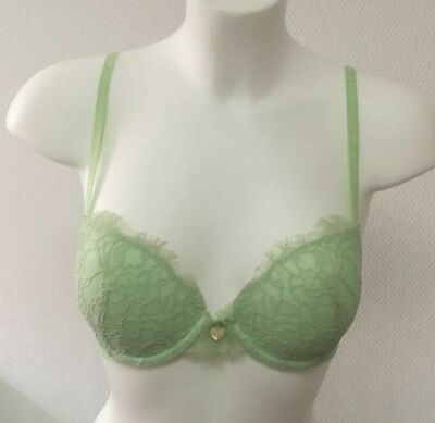Twinset Push-up BH grün Spitze Gr. 70 B 70 C 80 B 80 C 80 D NP 69,99  