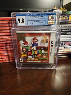 Super Mario 3D Land. 9.8 A++ Nintendo 3DS Sealed Graded Copy