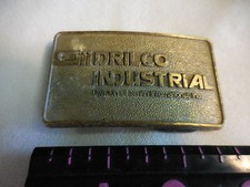 Vintage Smith Drill Company Industrial Belt Buckle
