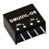 Meanwell SMU01M-12, Dc Dc-Wandler, 12:12V 84Ma 1W