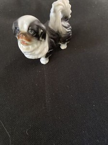 Vintage bone china Pekingese