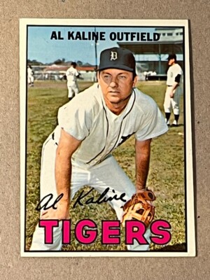1967 Topps  Set-Break   #30 AL KALINE  Detroit Tigers