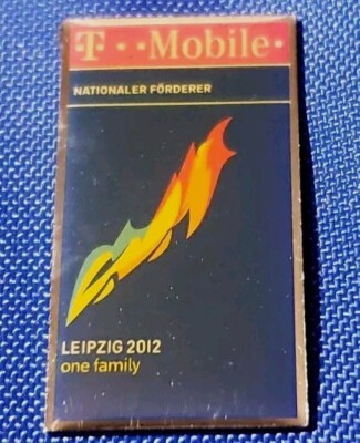  2012 LEIPZIG T MOBILE ONE FAMILY CANDIDATE BID CITY OLYMPIC PIN