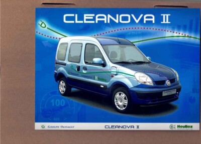photo de presse / press photo original Renault Kangoo Heuliez Cleanova ...