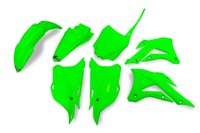 Kunststoffverkleidung Kit Kawasaki KX 85 2014 - 2021 Ufo Plast GrüN Fluo