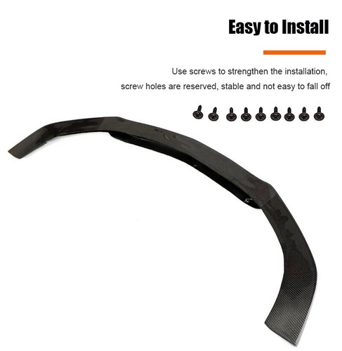 Alerón labial delantero de carbono real para Benz W212 E400 E300 E260 Sport 2014-16 - Imagen 4 de 14